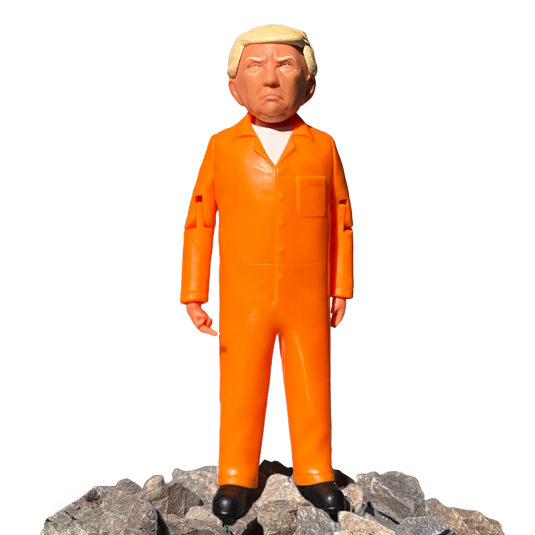 Prison Suit Trump Action Figure